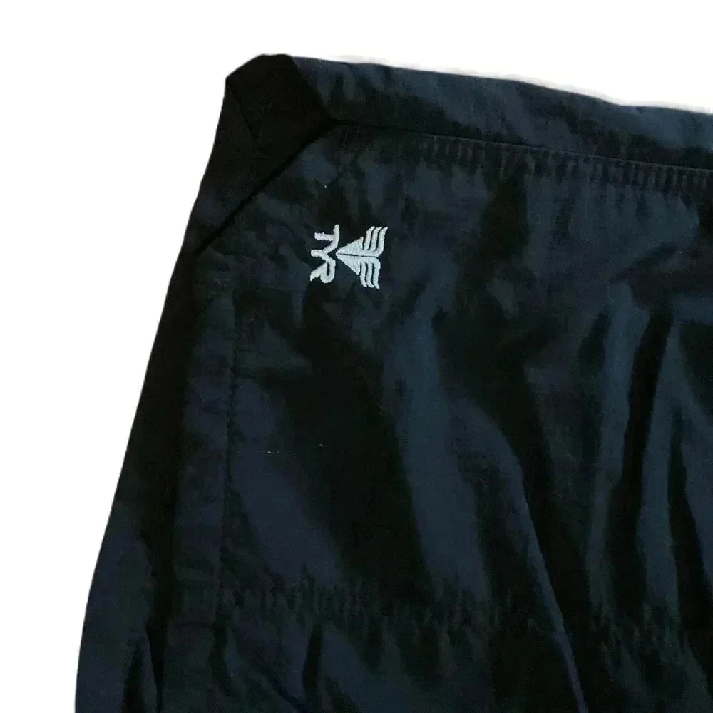 TYR Black Elastic Waistband Logo Athletic Swimming‎ Shorts Unisex Size XXL
